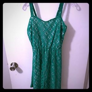 Fun green dress!